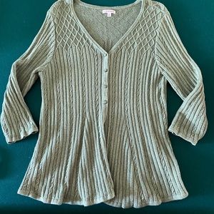 Lovely green sweater